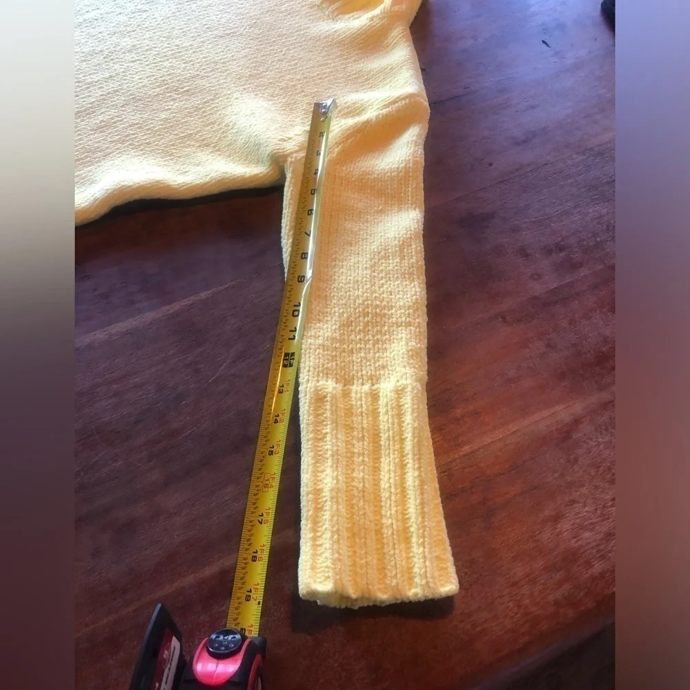 Philosophy Yellow High Neck Sweater